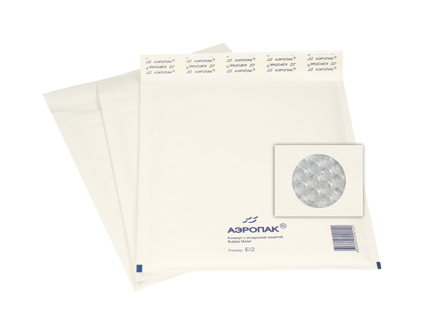 Конверт белый E/2 Конверт белый E/2