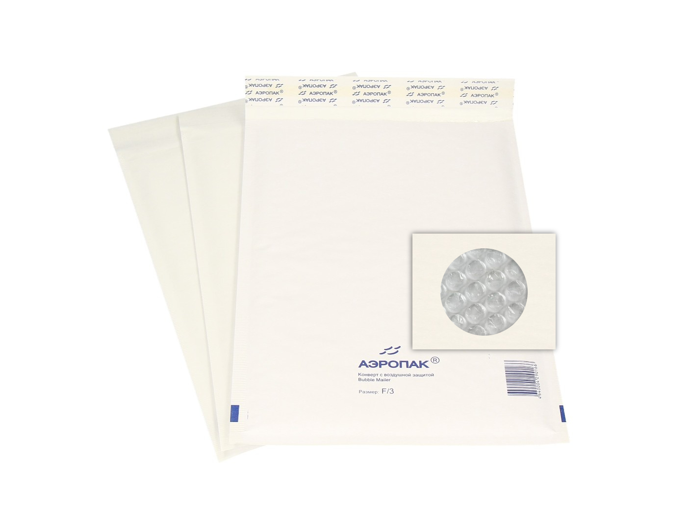 Конверт белый F/3 Конверт белый F/3